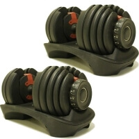 verstelbare dumbbell set