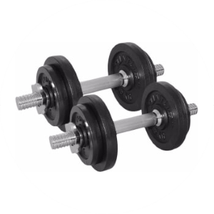 Schroef of klem dumbbell