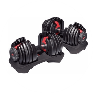 Verstelbare of selectieve dumbbells