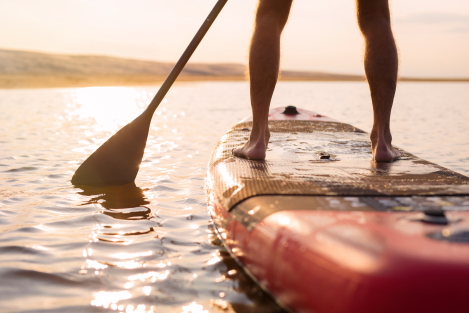 paddle board vorm