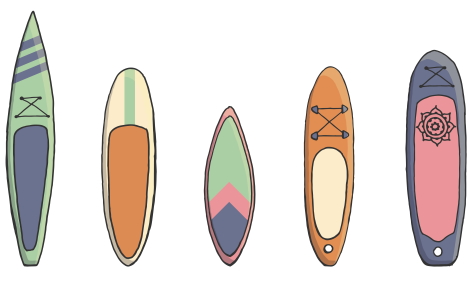 soorten paddle boards