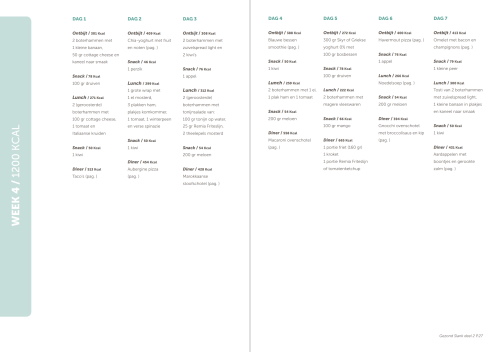 weekschema gezond slank 2