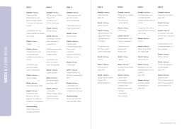 weekschema gezond slank 2