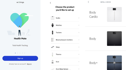 Withings Body+ installeren