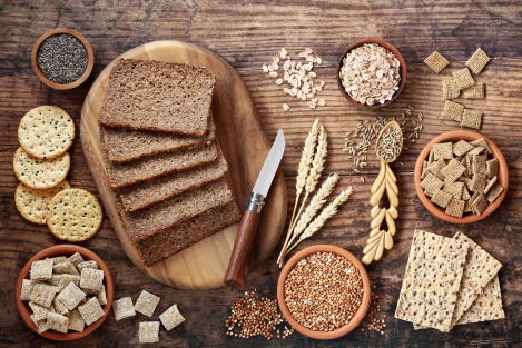 calorietekort met volkoren producten